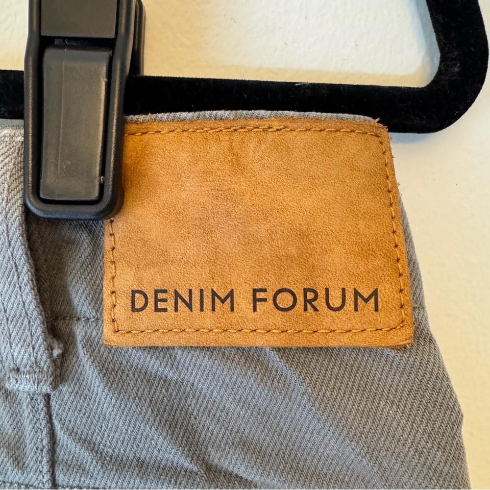 Denim Forum Aritzia Gray Women’s Shorts Bermuda Jorts Summer 0026 - Picture 7 of 17